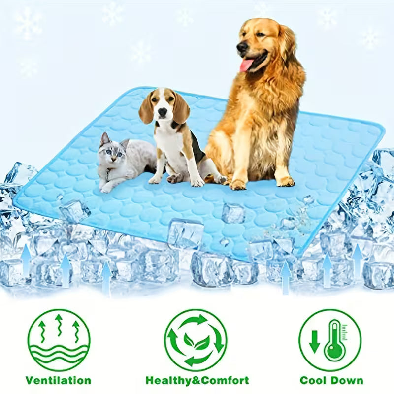 Breathable Washable Polyester Cooling Mat Bed for Pets